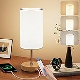 NIORSUN Light Therapy Lamp,10000 Lux Sun Lamp with Remote,3 Color Temperatures & Stepless Dimming,Happy Sunlight Lamp with USB C & A Ports,UV-Free Full Spectrum Light for Home, Office