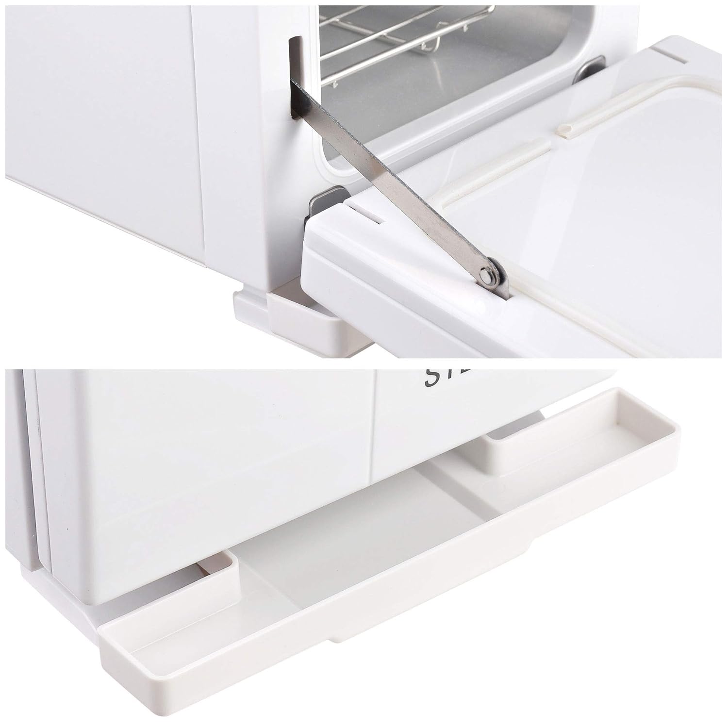 5L Hot Electric Towel Warmer Ozone Cabinet BOX, Stainless Steel Inner Chamber, Removable Tray, for Beauty Spa Salon Massage: Beauty