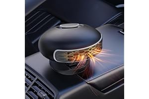 Iuhan Car Heater Clearance, Portable Car Heater,12v Car Heater and Defroster,Car Heater That Plugs Into Cigarettes Lighter 360 ° Adjustment for Vehicle