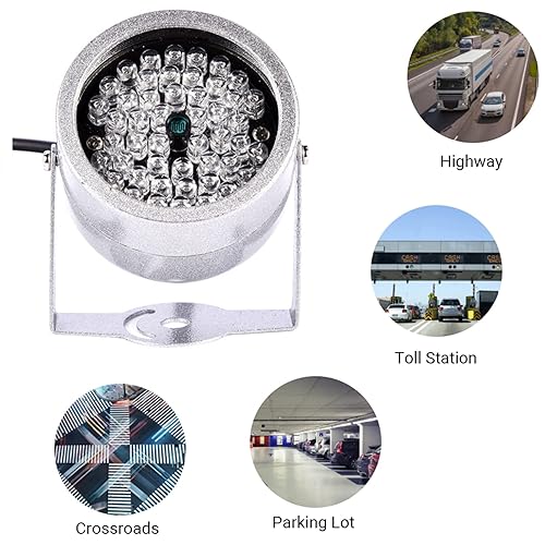 Camera IR Illuminator Lights for Security Camera, Wide Angle