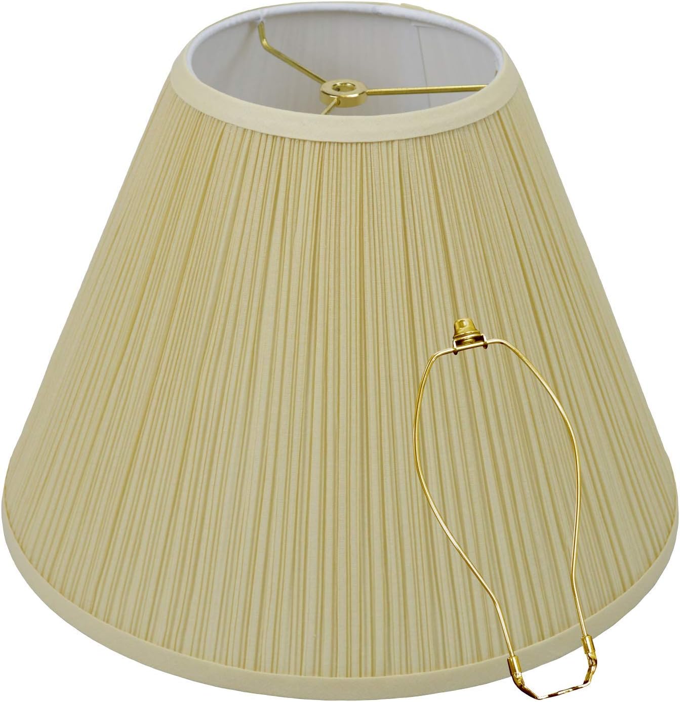 Best Ivory Pleated Lamp Shades For Table Lamps Bottom 15′