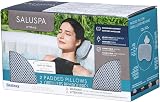 Bestway SaluSpa Padded Pillow Spa Accessory 2 Pack Grey Ergonomic Neck Support view 9