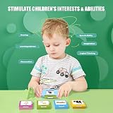 Visator Talking Flash Cards for Toddlers 510 Words 31 Topics Educational Toy view 3