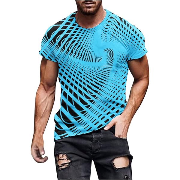 ◆SLOWACID OPTICAL GRAPHIC Tシャツ/3色◆ Amazon.com: Mens 3D T-Shirt Optical Illusion Graphic