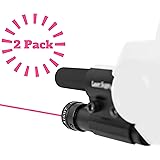 Laser Sight Aiming Scope Pointer Beam 2 Pack | Bug & Fly Salt Gun Add-On Accessory | Fits 2.0, All Versions Of Insect Eradication Shotgun | Airsoft BB Pump Air Spring Assault Rifles