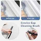 jiuhao Crevice Cleaning Brush 3Pcs Narrow Gap Bristle Scrubber 11cm Handle view 5