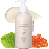 HEVEBLUE Salmon Fruity Centella Body Cream - Sensitive Skin, Itchy Skin, Korean Skincare, Bodycare, Hypoallergenic, Allergen-free Fragrance, PDRN, Salmon PDRN, Moisturizing, K-Beauty