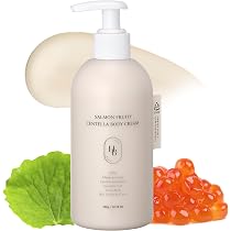 Amazon.com : HEVEBLUE Salmon Fruity Centella Body Cream ...