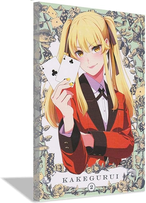 Amazon Co Jp かけぐるいアニメhdキャンバスアートポスターキャンバスウォールアートリビングルームオフィスホームデコレーション絵画アニメファン寝室デコレーションポスター40x60cm 16x24inch 内枠ポスターb ホーム キッチン