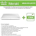 Cisco Meraki MR42 Cloud-Mng'd Wless AP + 3yr of Enterprise License and Support