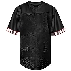 Atonmore Men Blank Plain Football Jersey, Adult Hip