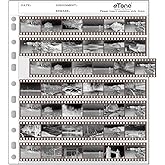eTone 50PCS Archival Storage Sheets 135 35mm Negative Page Preservers