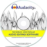 Audacity® Newest Version Professional Pro Audio Music Editing Recording Software Win 10,8,7,*Vista* And XP Mac OS X Linux