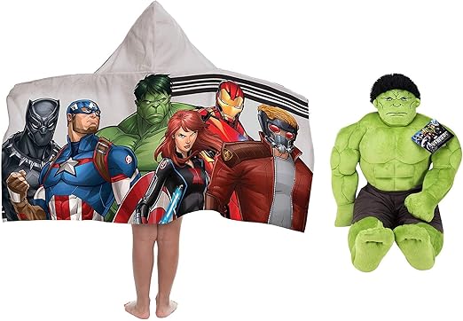 hulk hooded towel