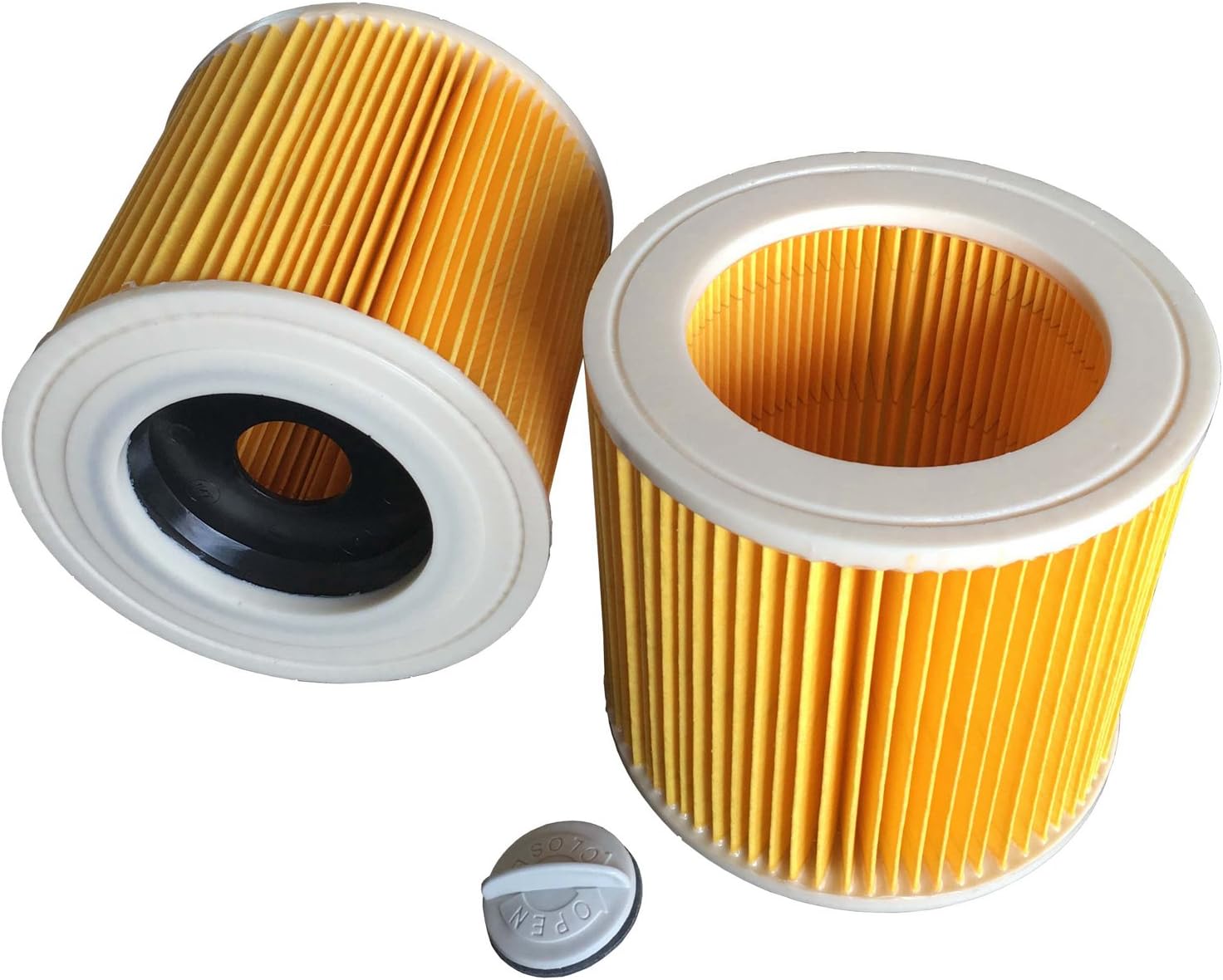 Clean Fairy HEPA Cartridge Filters Compatible With Karcher A series, WD series WD2200 2210 2240 2250 3200 3250-2 filters