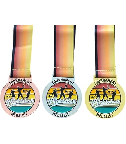 ピカチュウ Winner Medal 3枚セット Amazon.com : Pickleball Medals, Set of 3 - Gold, Silver
