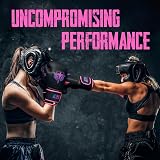 EVO Fitness Ladies Boxing Gloves Pink 12 OZ with Hand Wraps Mesh Ventilation view 4