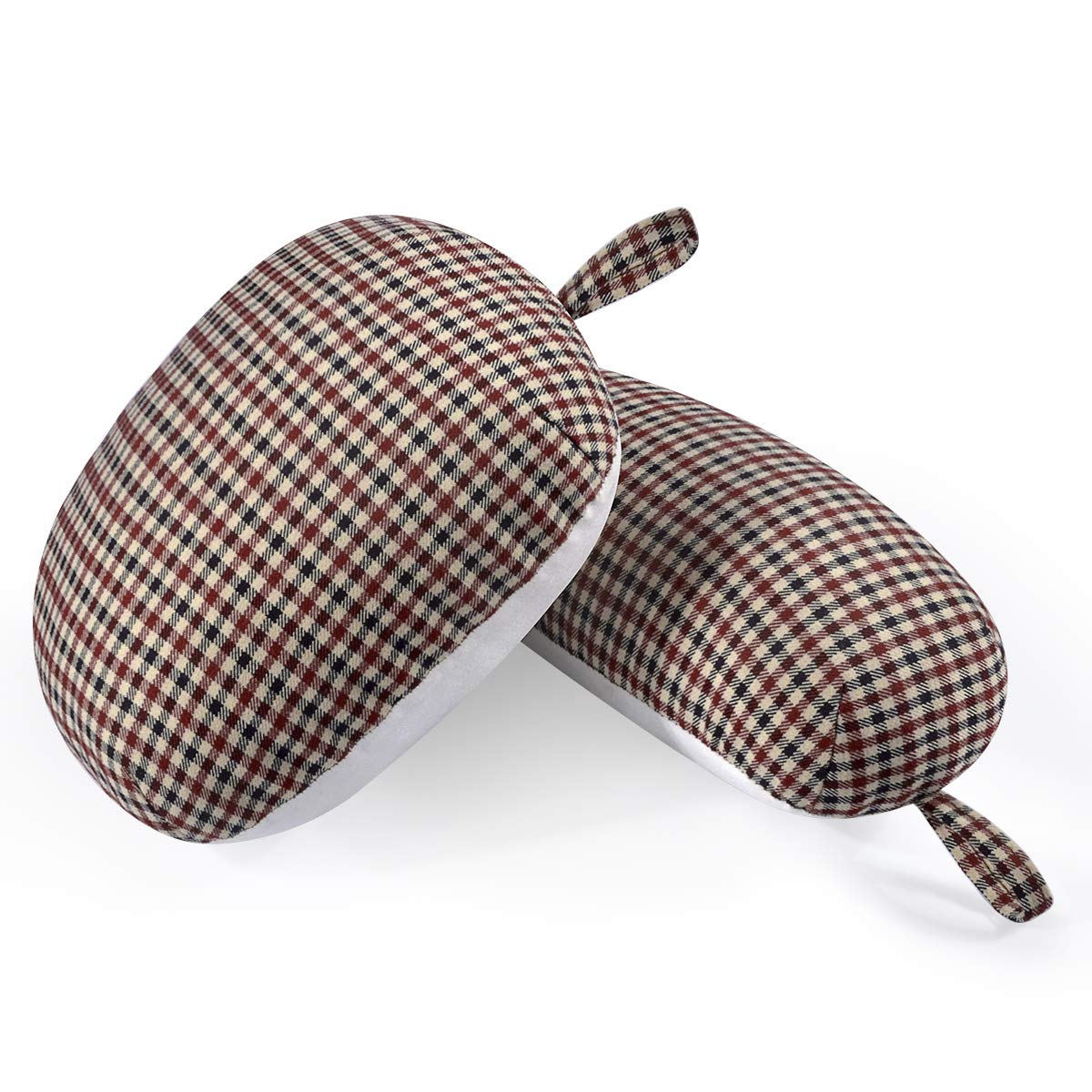 3 BUZZLETT Tailor’s Ham and Seam Roll Set – Premium Tailors Ham for Ironing – Professional Pressing Tools – Linen and Doll Cotton Press Ham for Ironing Smaller Curved Seam