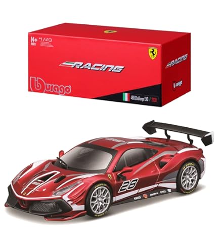 Amazon.com: Bburago B18-36301 1:43 Ferrari Racing 488 GTE 2017