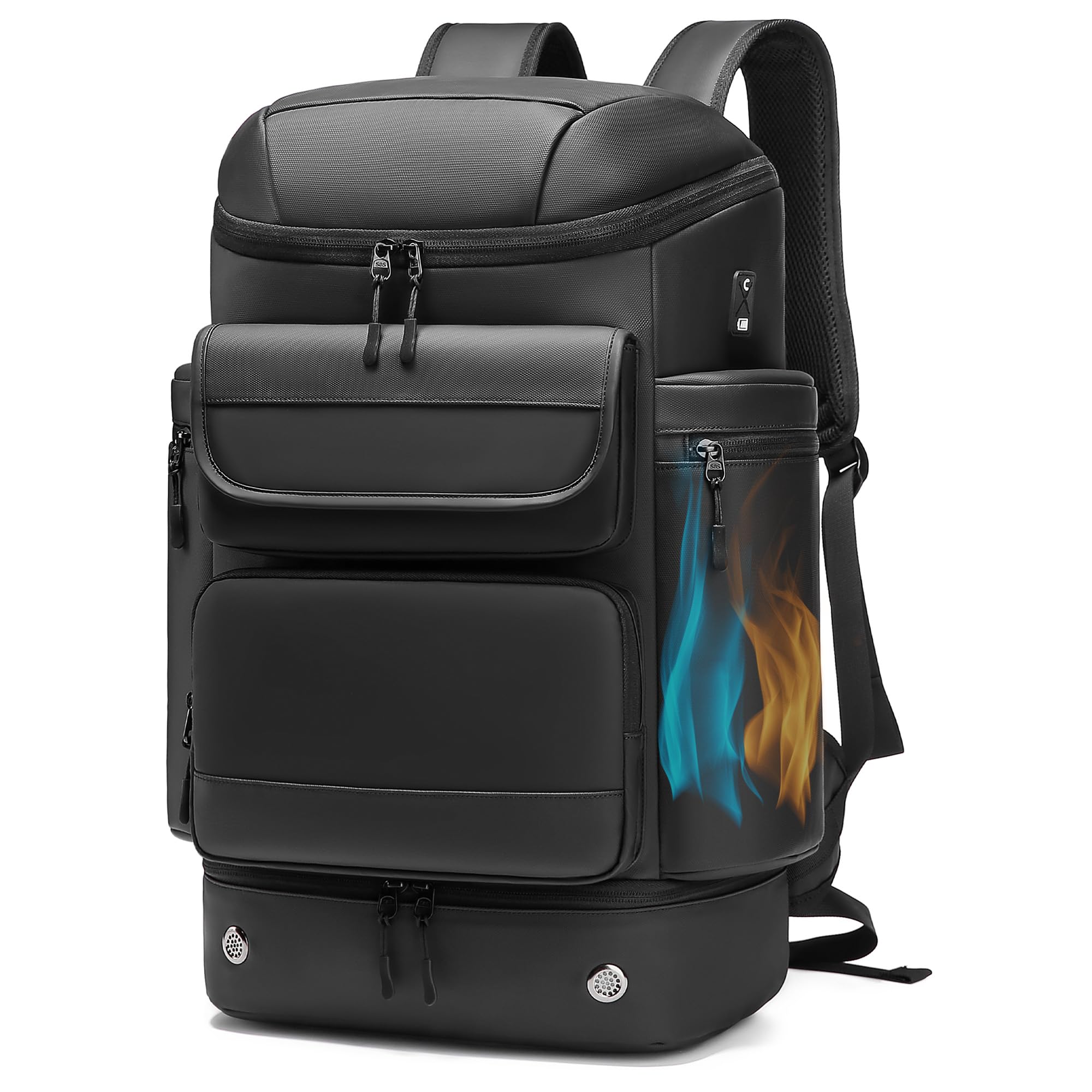 [SUNOGE] リュック リュックサック メンズ バックパック 大容量 40L 保冷 シューズ収納 スクエア ビジネスリュック 16インチ パソコンリュック 盗難防止 出張 旅行 通学 通勤 アウトドア商品画像