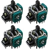 4pcs New Upgraded 3D Analog Sensor Wheel Thumb Sticks Joystick Rocker Module Replacement for XBOX Series X/S Controller