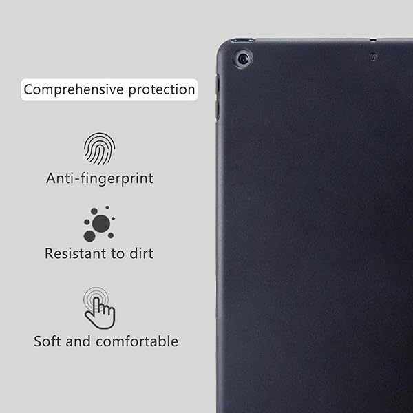 Diseado para iPad 10 2 Inch 8th Gen 2020 7th Generation 2019 Case Slim Soft Silicone Smart Trifold Stand Funda Protectora de Cuerpo Completo para nios Color D Size 2019 iPad 10 2 Inch