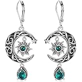 TALYKONG Gothic Skull/Bat/Skeleton/Anatomical Heart/Black Rose Earrings for Women Dangle Goth Jewelry Valentines Halloween Christmas Gifts for Women Men