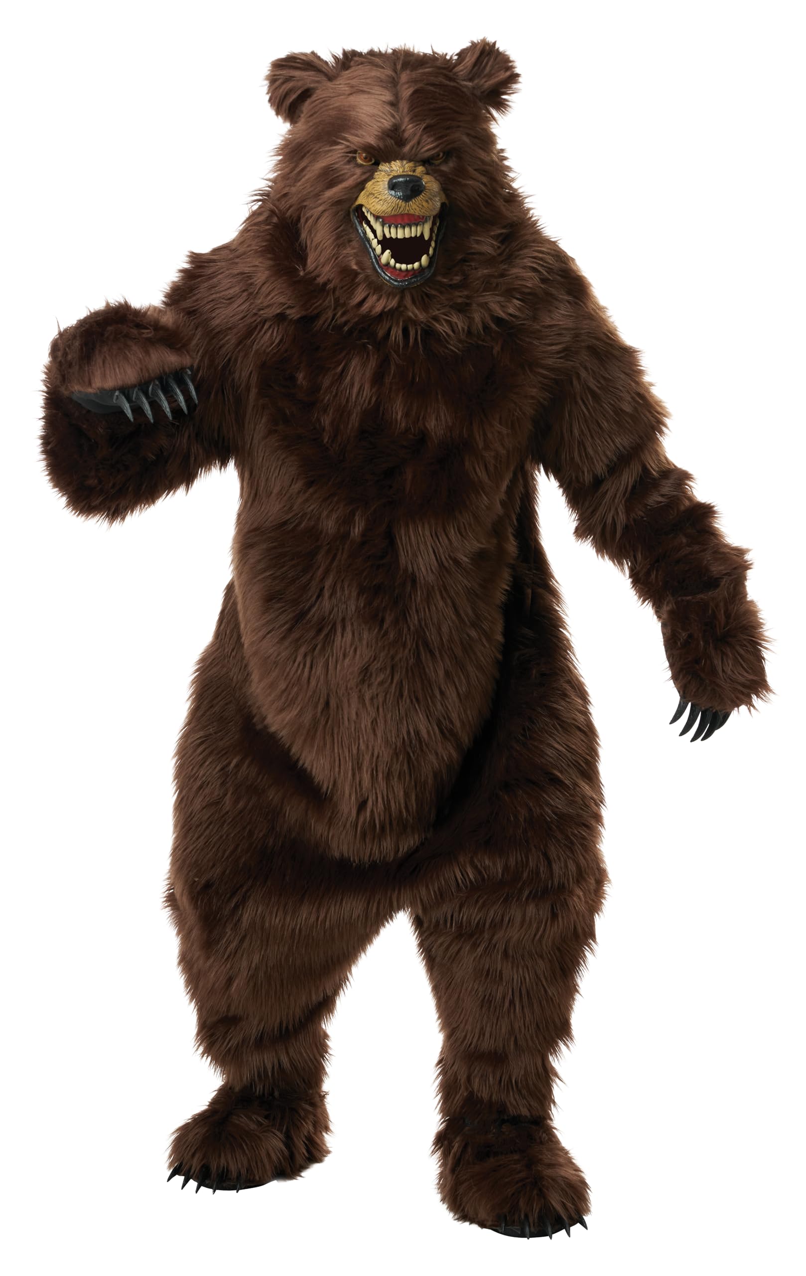 Photo 1 of California Costumes Grizzly Bear Costume with Moveable Jaw Mask