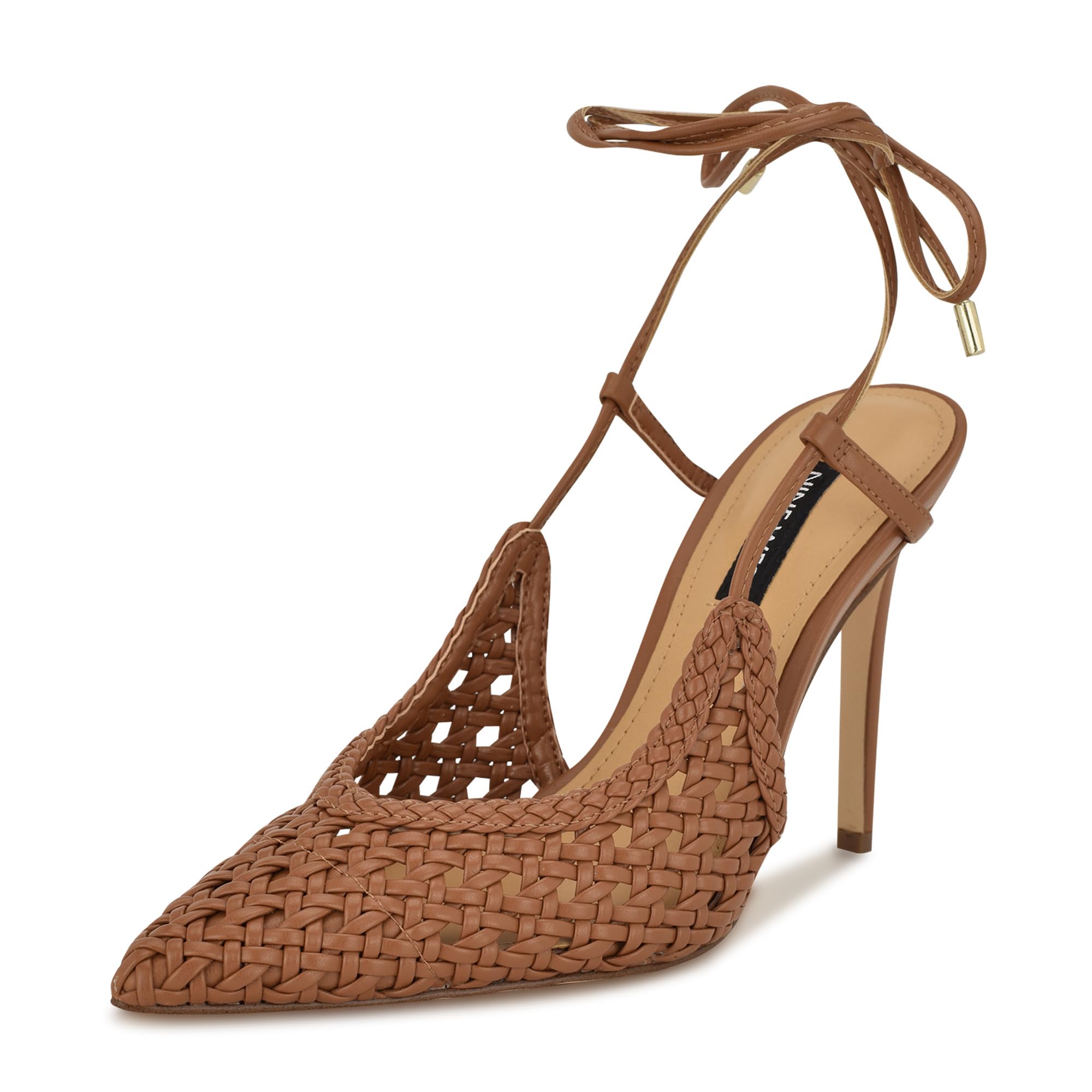 Nine West Women’s Fessla Pump, Medium Brown 211, 5