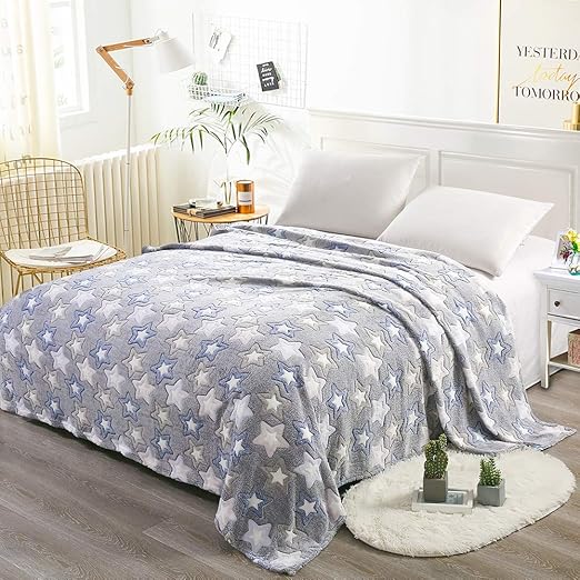 Amazon Com I Baby Fancy Warm Blanket 3d Flannel Fleece Throw