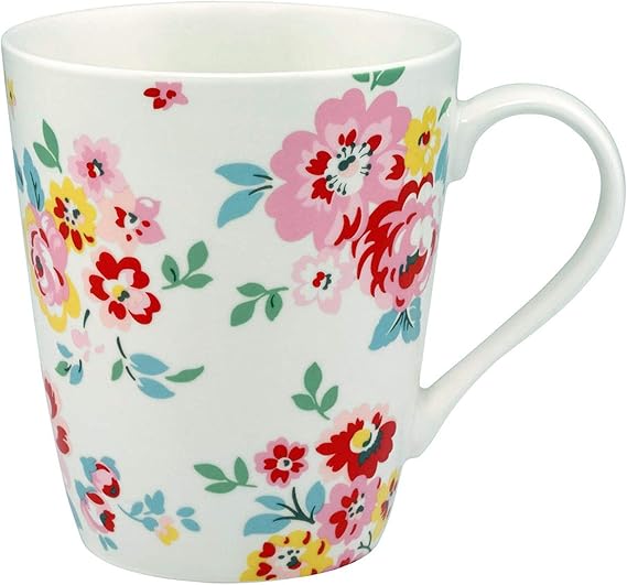 Cath Kidston Wells Rose Bone China Stanley Shape Mug Amazon.co.uk