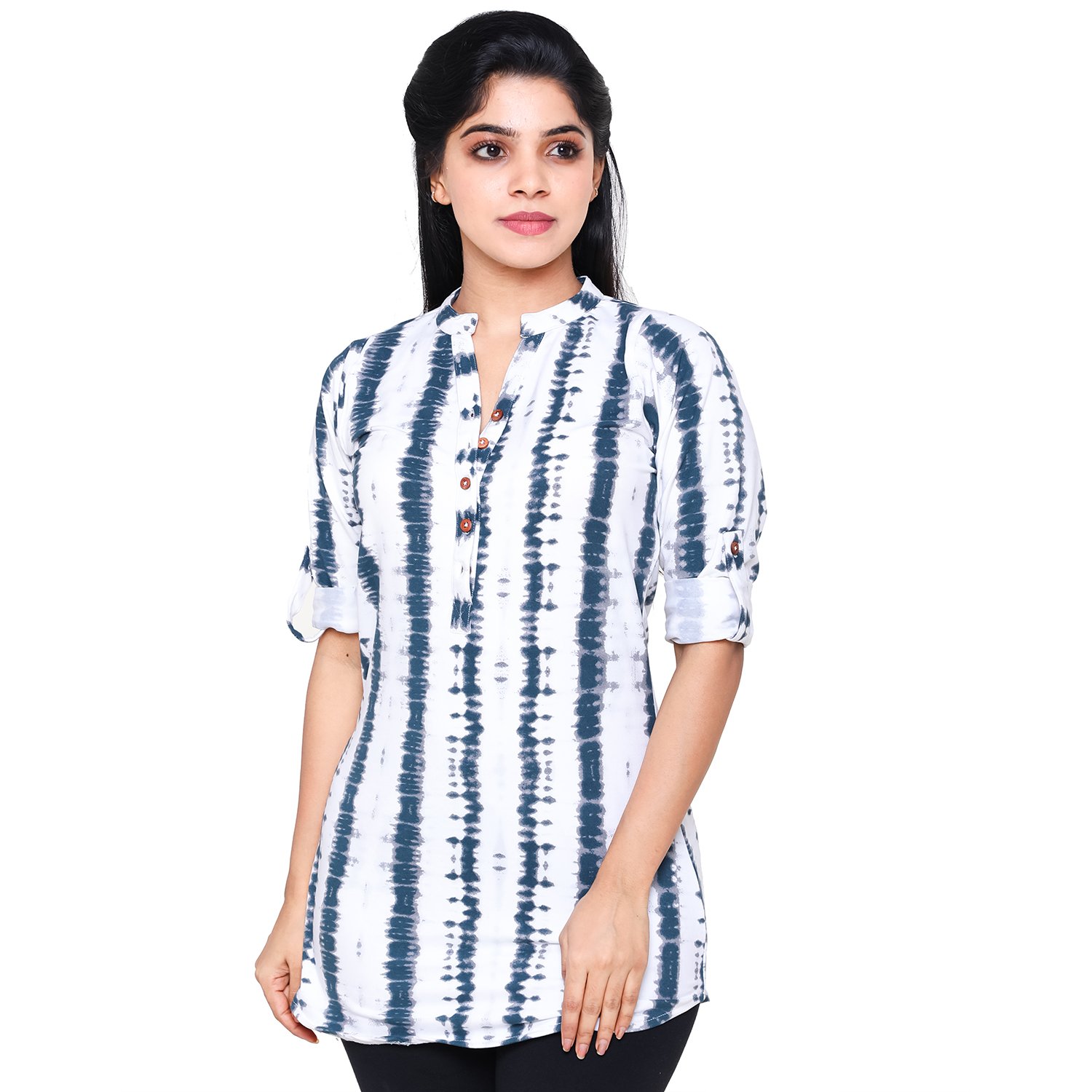 easy 2 wear womens tunic top soft poly cotton stretch (sizes xs to 6xl)