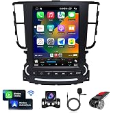 Car Radio for Acura TL 2004-2008 Relacement Stereo Carplay Upgrade | Android Auto Tesla Style Display Screen with DSP in Dash Headunit GPS Navigation Multimedia Player Voice Control