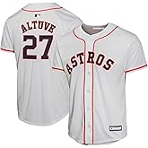 Outerstuff Jose Altuve Houston Astros MLB Kids Youth 8-20 White Home Player Jersey