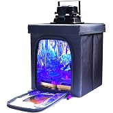 FUNGDO 3D Printer Resin Curing Station DIY Curing Enclosure with UV Light UV Lamp Solar Turntable for 405nm UV Resin SLA DLP LCD 3D Printer Solidify Model