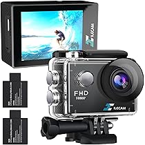 Amazon.com : Xilecam Action Camera 1080P 30fps Sports Camera 40m 