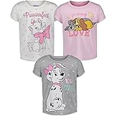 Disney Classics 101 Dalmatians Lady and The Tramp The Aristocats 3 Pack Pullover T-Shirts Infant to Toddler