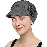 Hachapy Soft Newsboy Cap for Women Slip on Headwear Summer