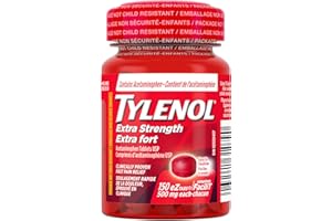Tylenol Extra Strength For Pain Relief, Headache Relief, and Reducing Fever, 500 mg Acetaminophen 150 eZTABS