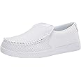 DC Men's Villain 2 Casual Slip On Skate Shoe Slipper, White, 10