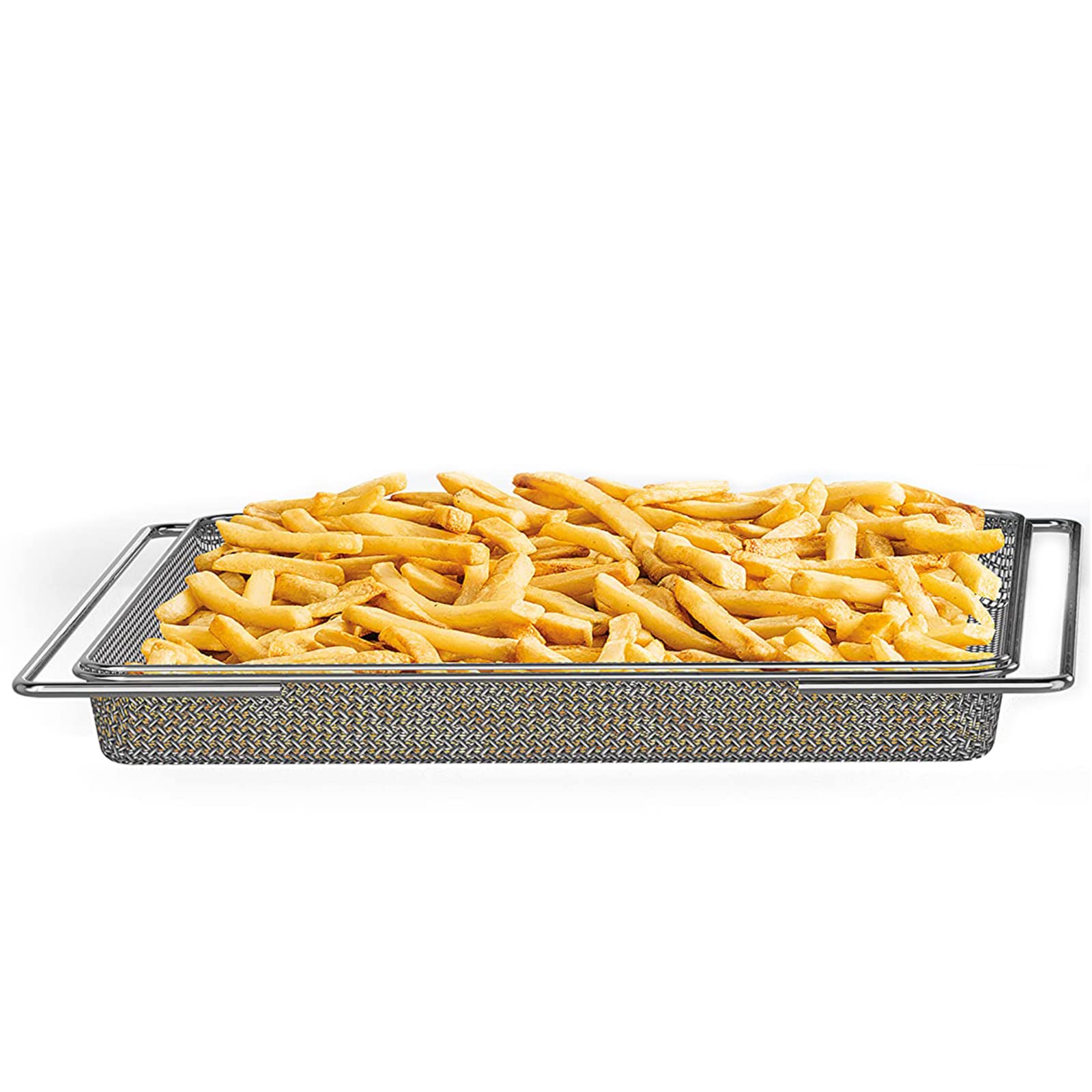 Air Fryer Oven Basket, Original Replacement Baking Trays for NINJA SP300 SP301 SP351 Foodi Digital Air Fryer Oven, Mesh Basket, Ideal Accessories for Air Frying and Dehydrating