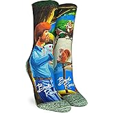 Good Luck Sock Women's Bob Ross, Painting, Adult, Shoe Size 5-9