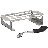 Steven Raichlen Best of Barbecue Stainless Chili Pepper Roasting Rack and Corer Set - SR8814