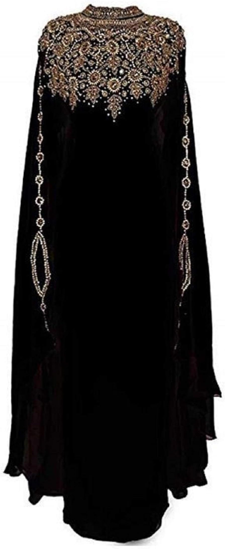 WUBU Women's Kaftan Maxi Dress Evening Gowns Evening Dresses Wedding Dress Cocktail Dress