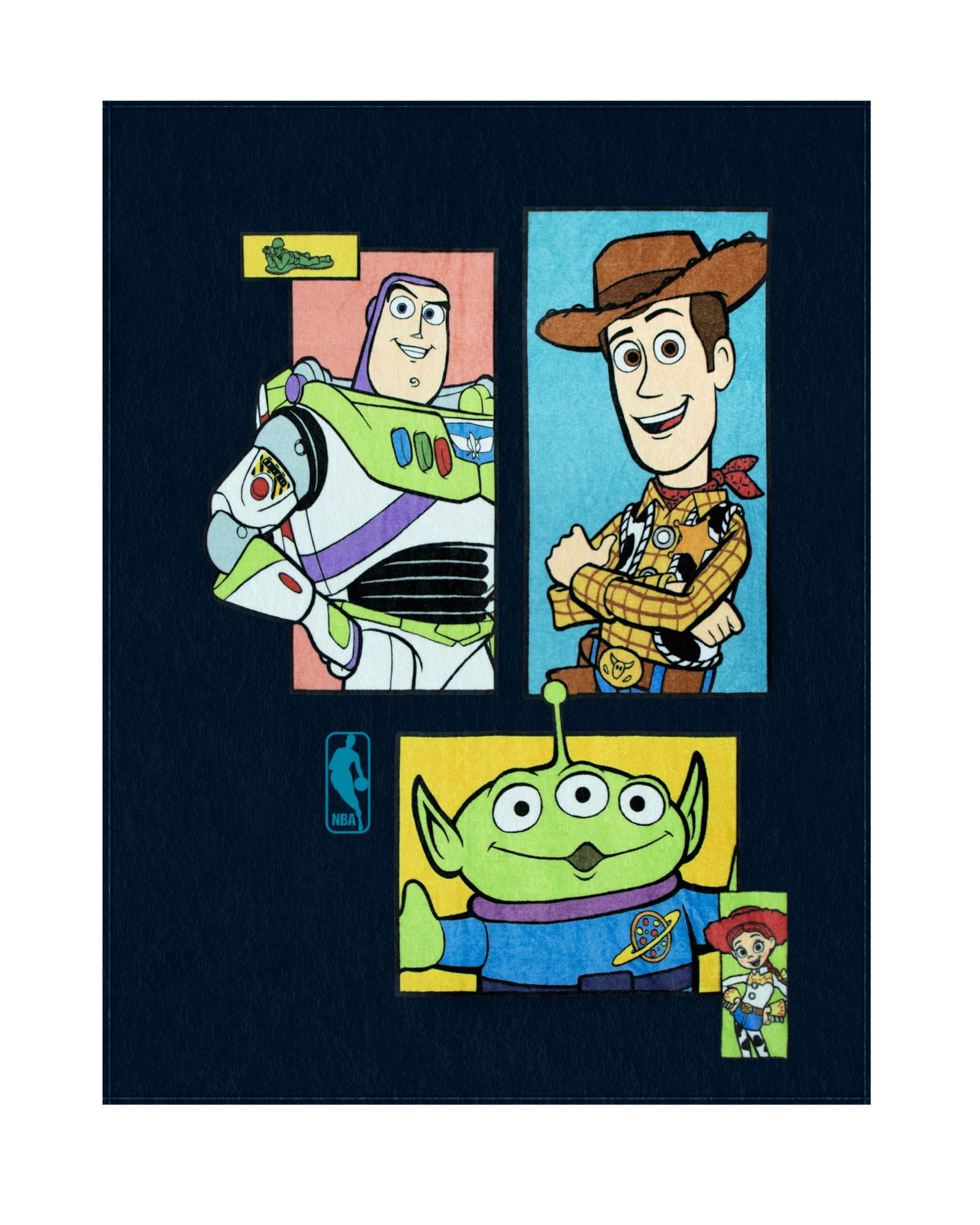 Photo 1 of Northwest Disney Toy Story Plush Throw Blanket, 46" x 60" Pixar Silk Touch Soft Fleece Blanket for Kids & Adults, Officially Licensed