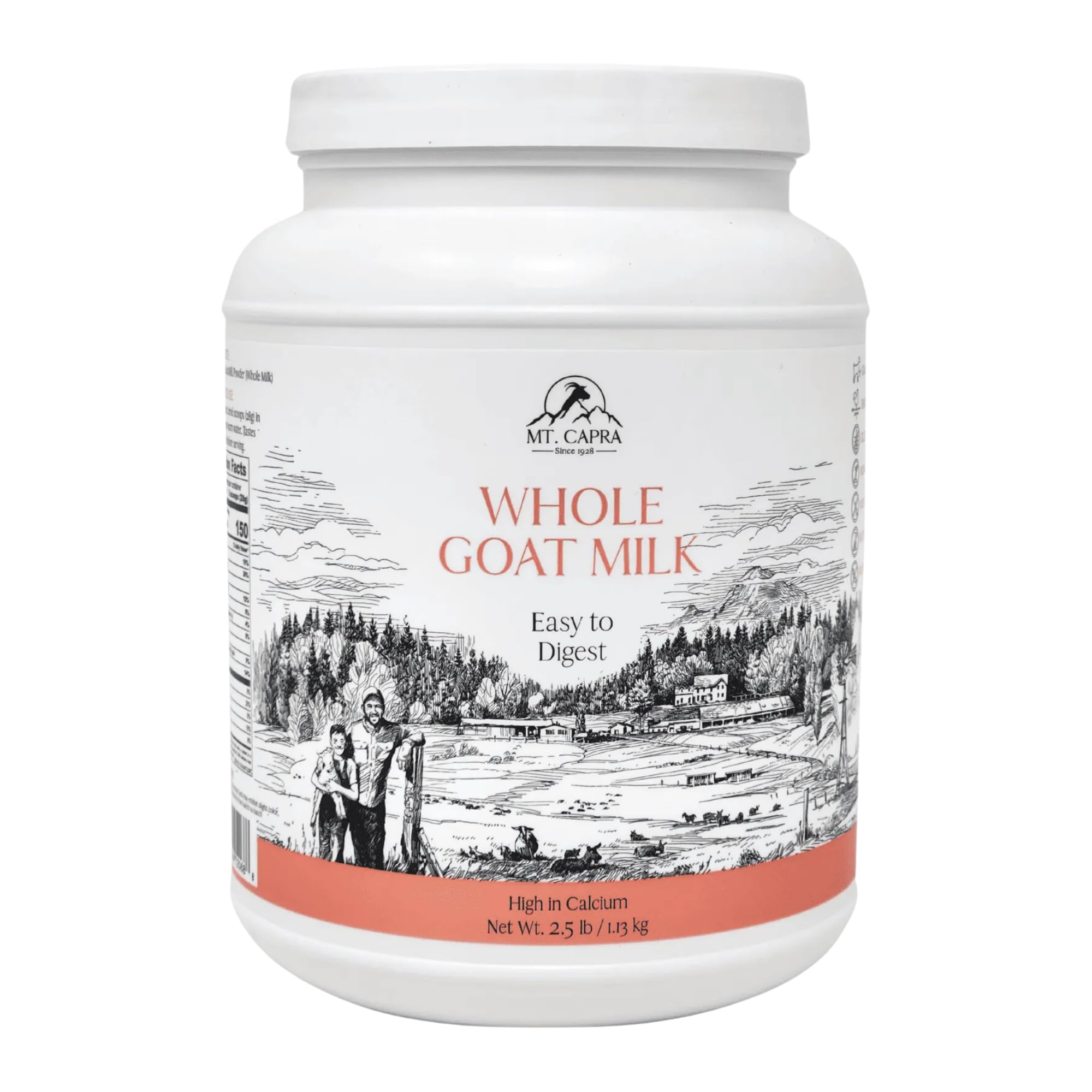 Mt. Capra Whole Goat Milk | Powder from