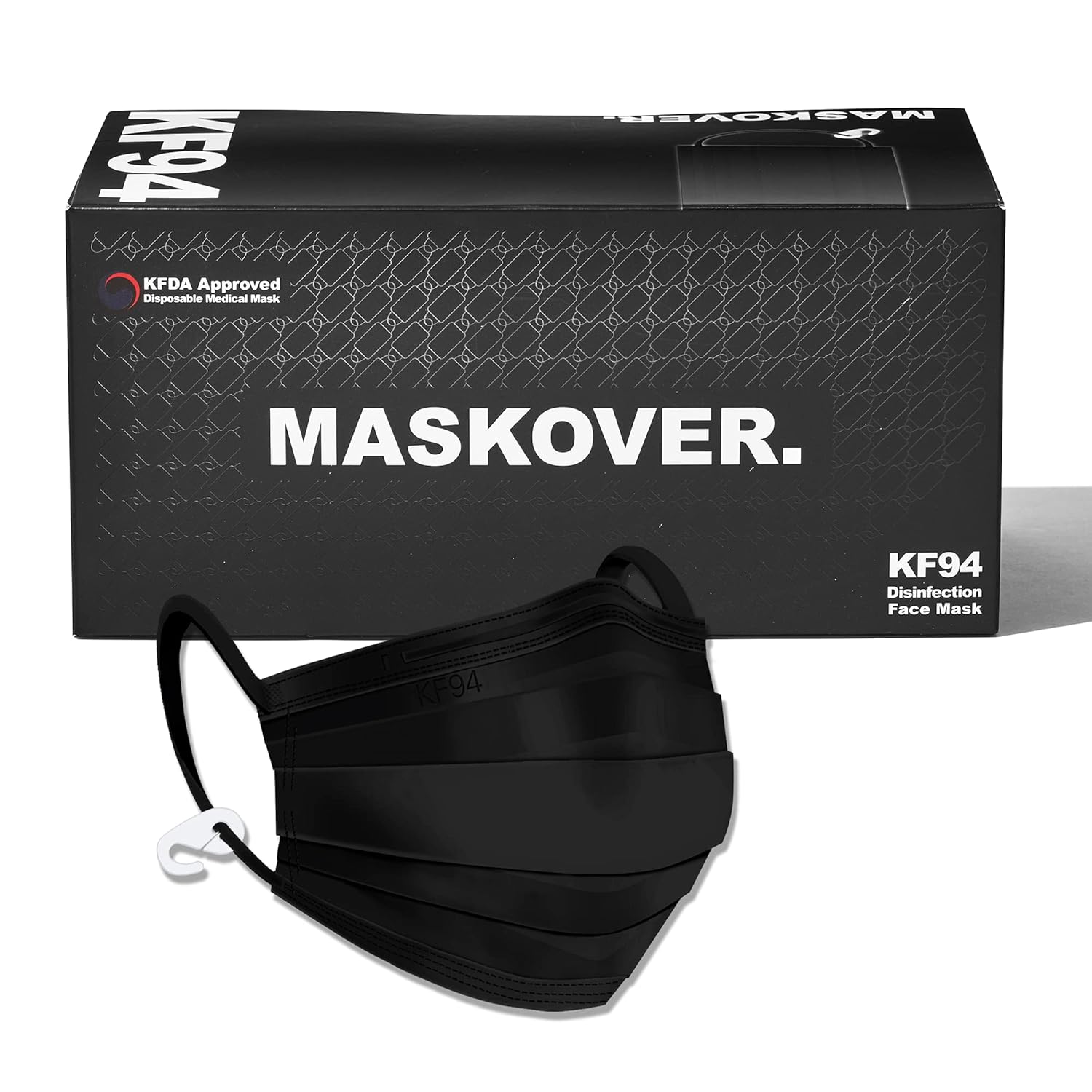 MASKOVER KF94 Non Woven Fabric Disposable Safety Masks (Without Valve
