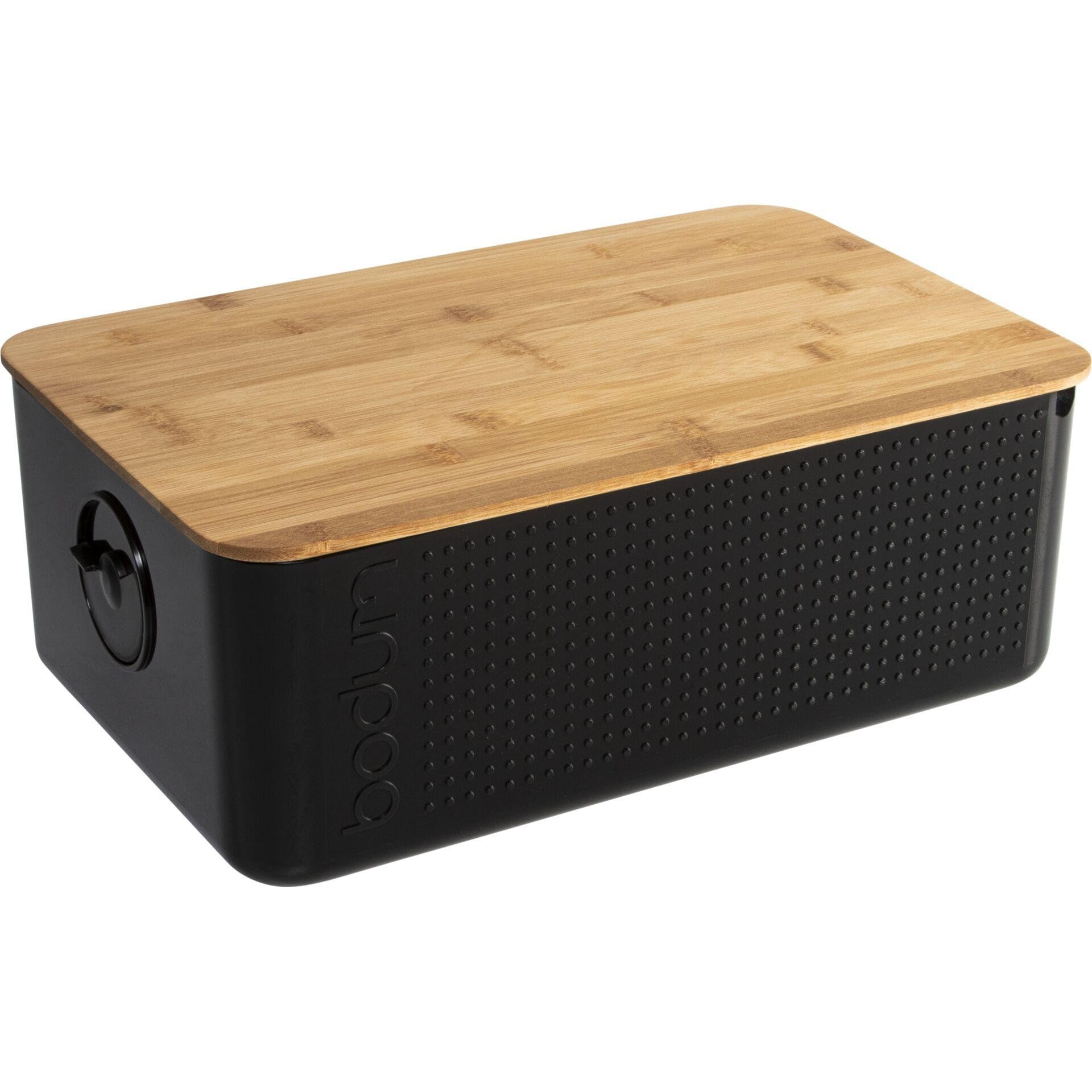 BODUM 11555-01 BISTRO Bread box, Black, L
