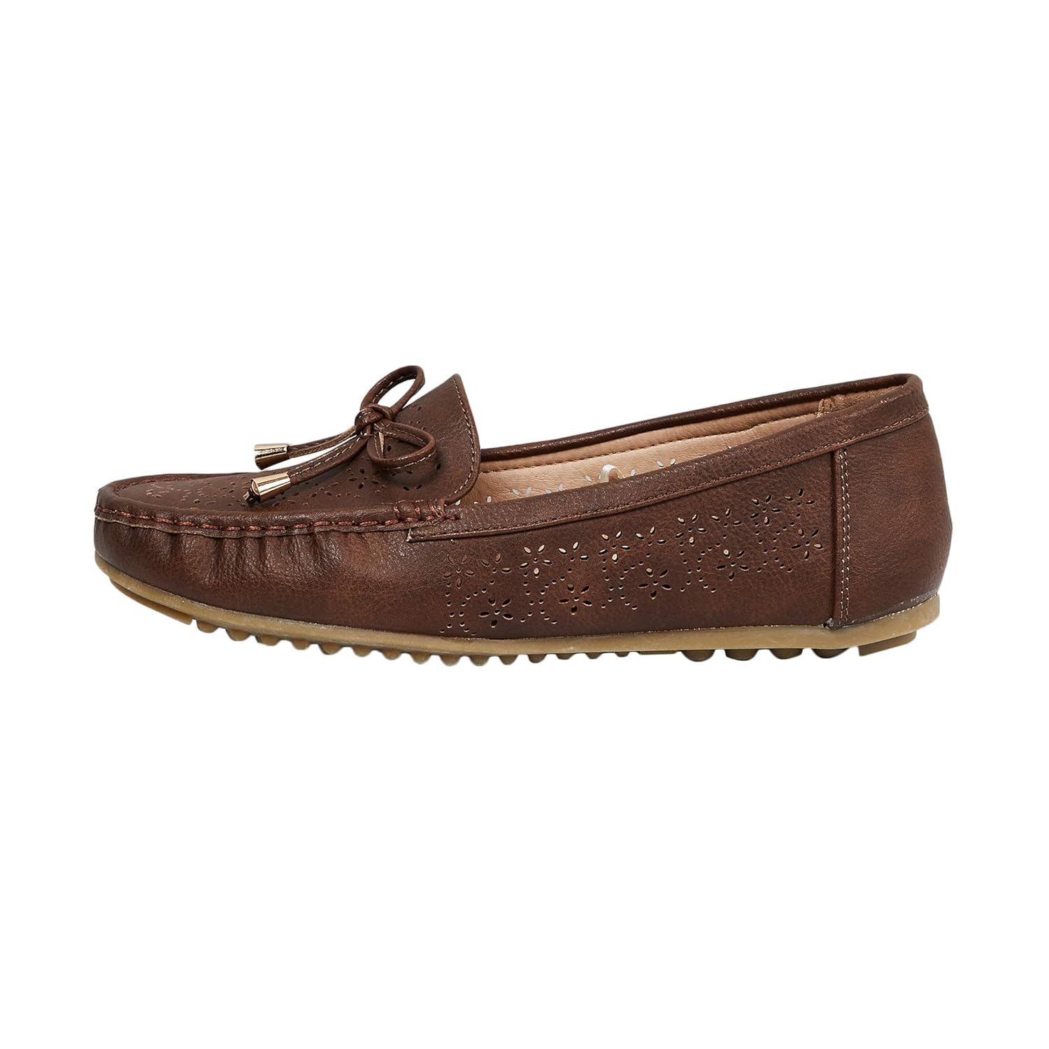 womens tan loafers uk