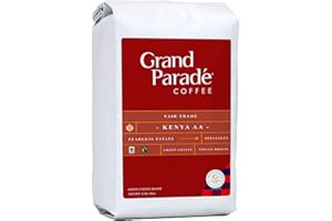 GRAND PARADÉ COFFEE Grand Parade Coffee, 5 Lbs Kenya AA Unroasted Green Coffee Beans, Specialty Arabica, Women Produced Single Origin - Fair Trade